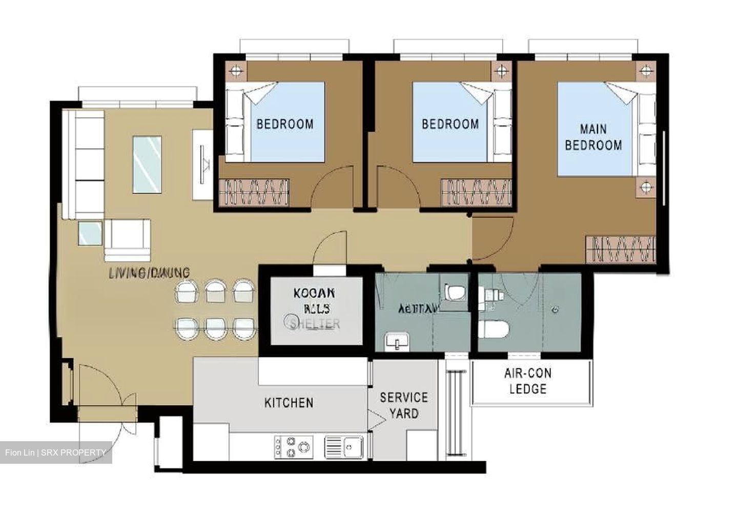 Blk 799A Woodlands Spring (Woodlands), HDB 4 Rooms #619459381